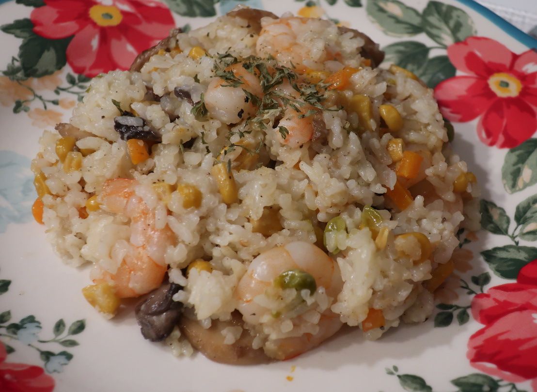 Ebi Pilaf （Japanese Style Shrimp Pilaf, 海老ピラフ)