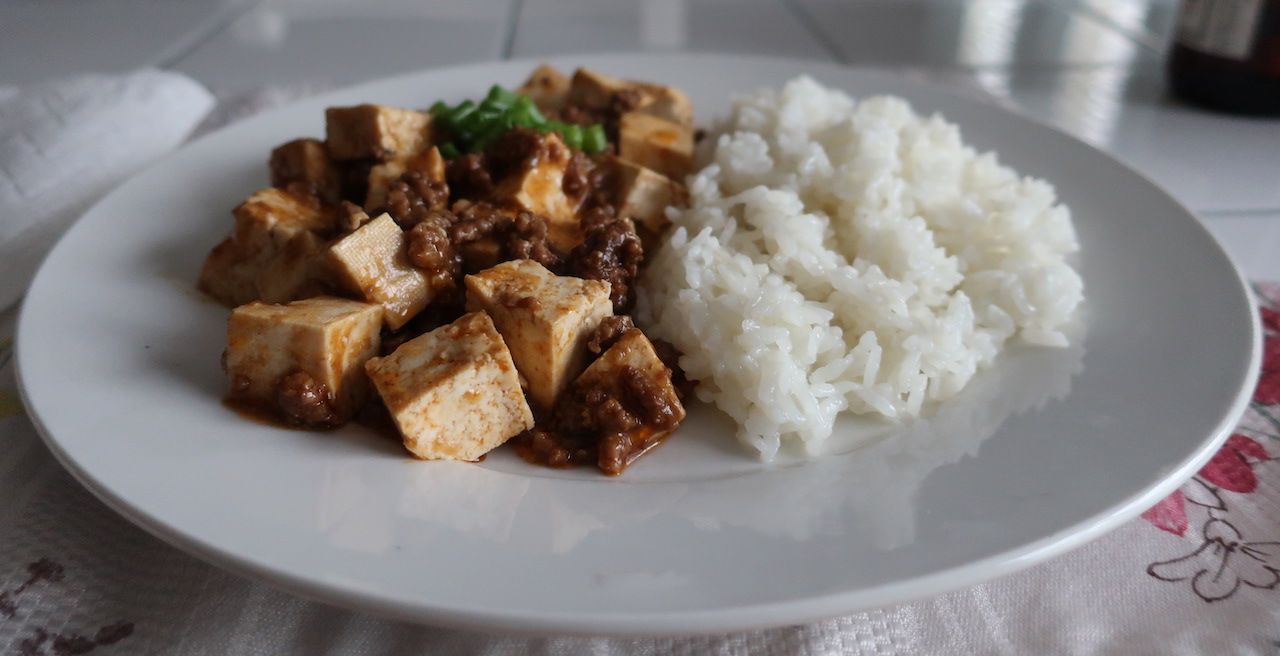Mabo tofu （麻婆豆腐）