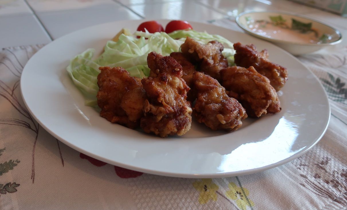 Chicken Karaage（Japanese fried chicken, 鶏の唐揚げ）