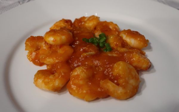 Ebi chili（Stir-fried shrimp in chili sauce, エビチリ）